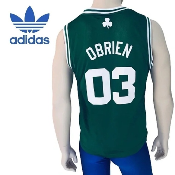 🏀 NBA Adidas Boston Celtics Jim O'Brien # 3 Jersey Youth L - Picture 7 of 9